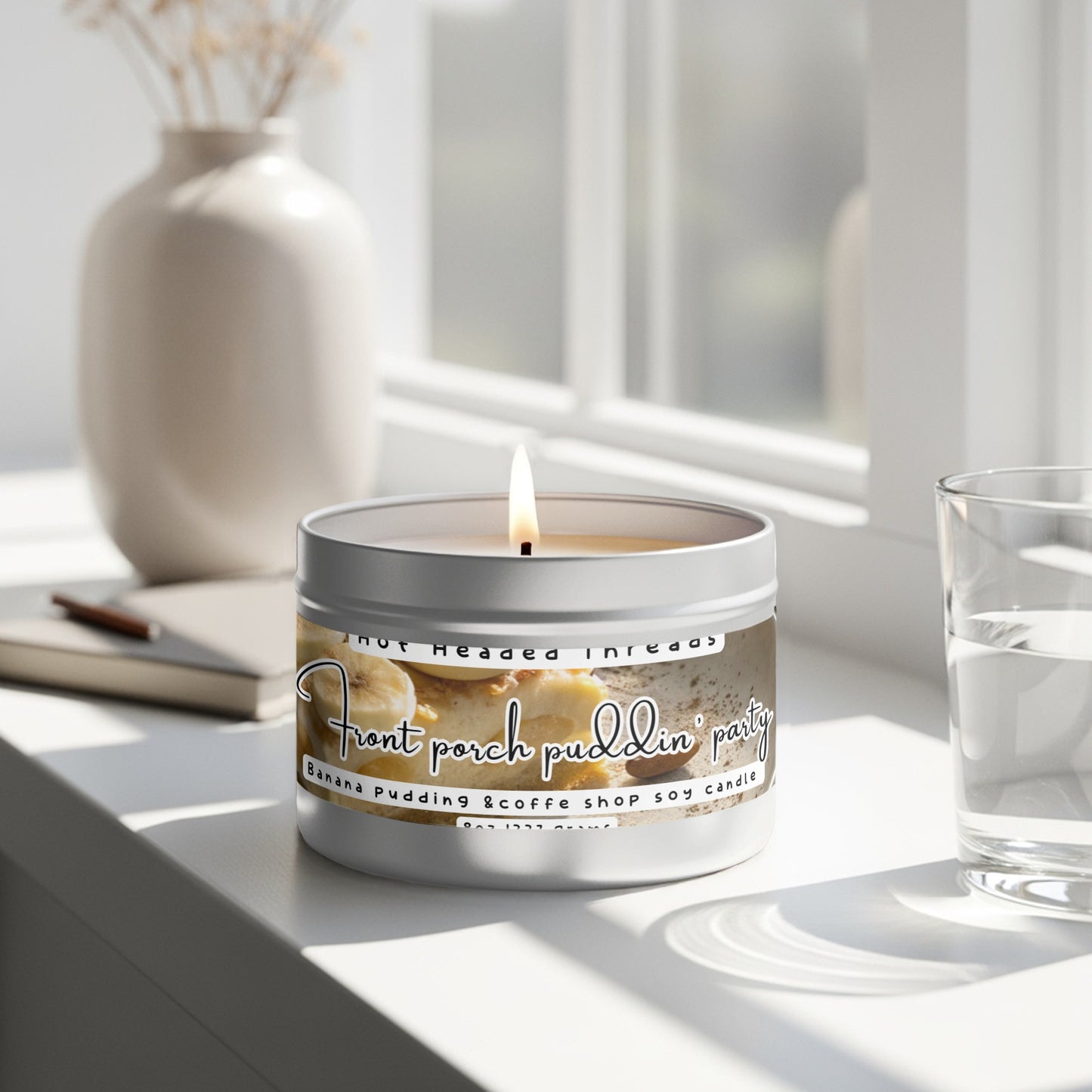 Front Porch Puddin' Party Soy Candle