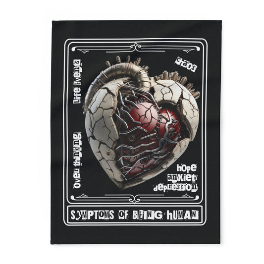 Symptom of Being Human Arctic Fleece Blanket