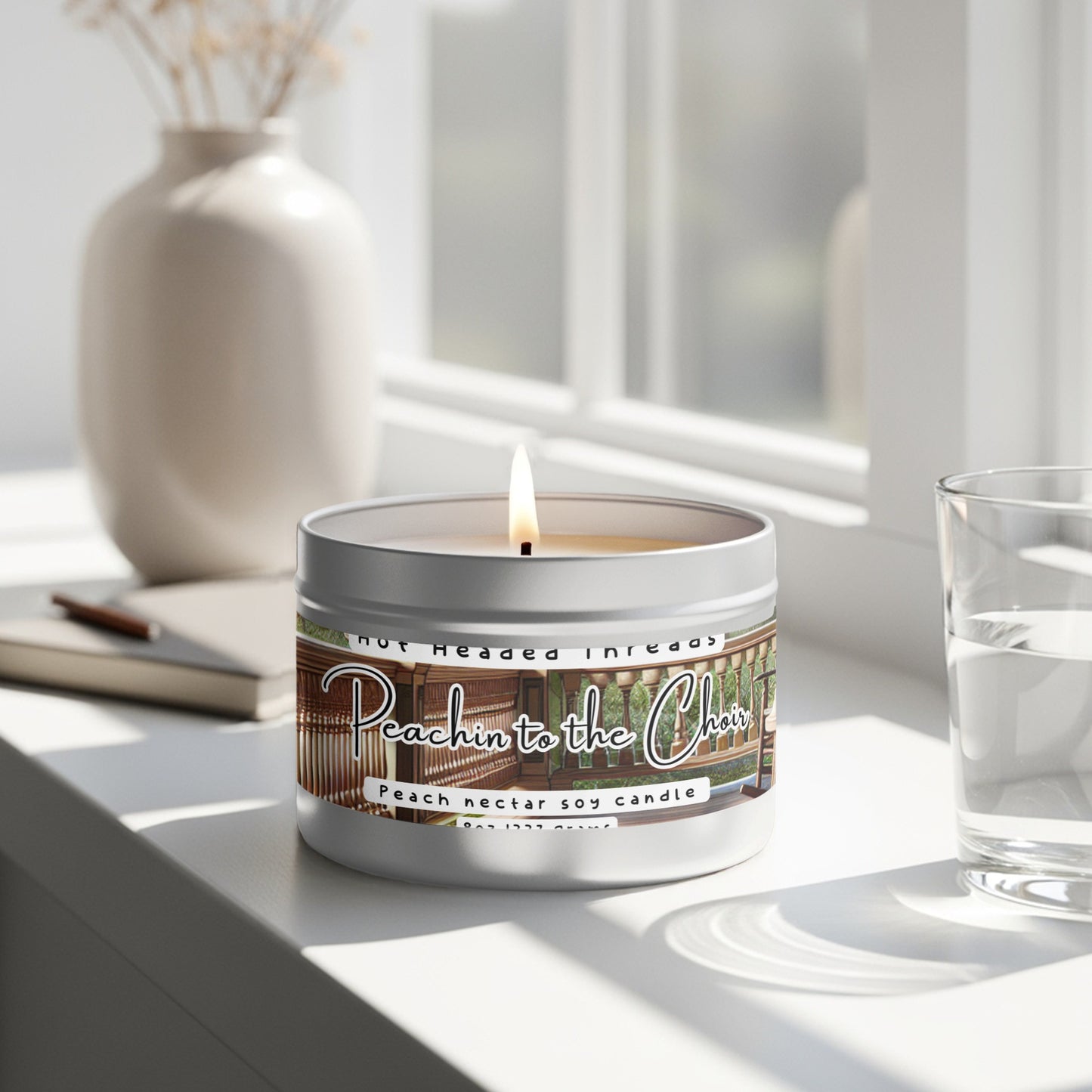 Peachin to the Choir Soy Candle