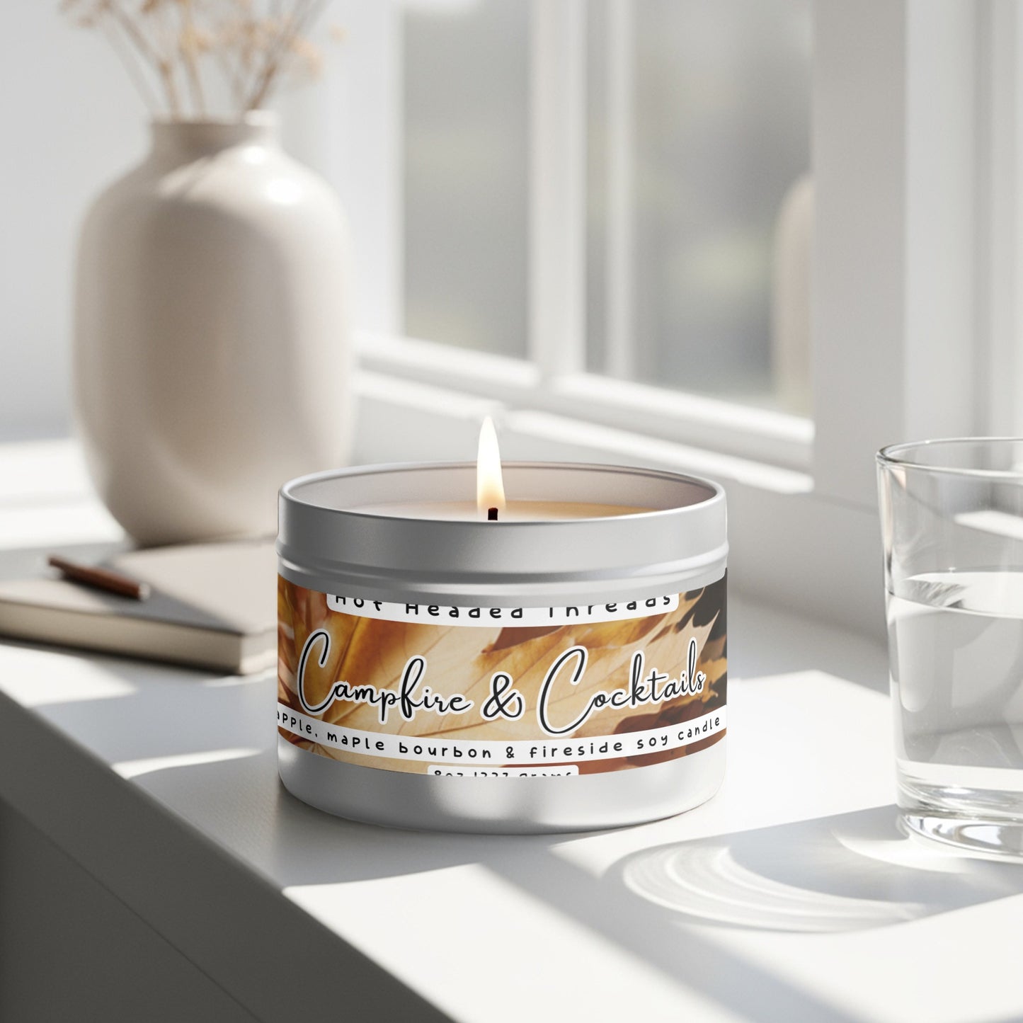 CampFire & Cocktails Soy Candle