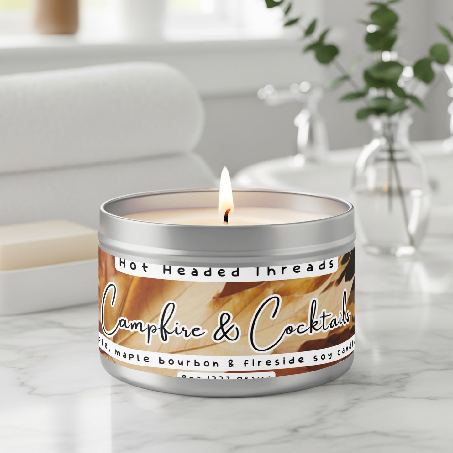 CampFire & Cocktails Soy Candle