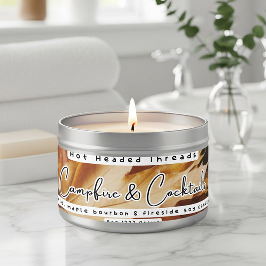 CampFire & Cocktails Soy Candle