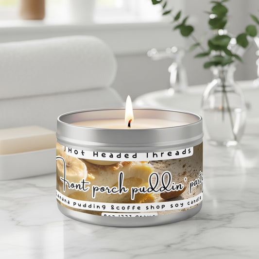 Front Porch Puddin' Party Soy Candle