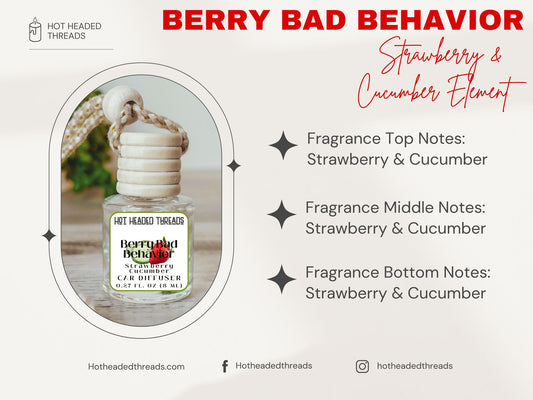 Berry Bad Behavior Car Diffuser