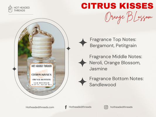 Citrus Kisses Car Diffuser