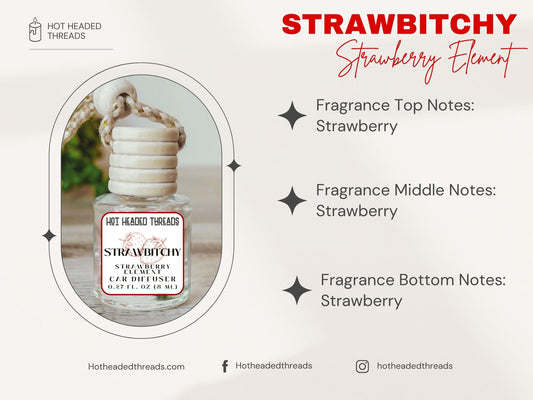 Strawbitchy Car Diffuser