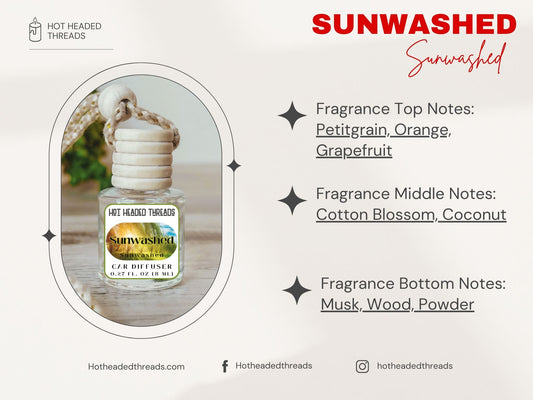 Sunwashed Car Diffuser